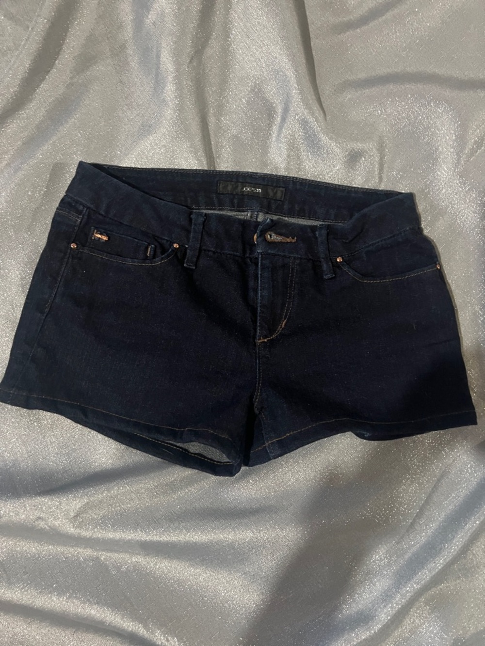 Joe's Jeans Dark Indigo Denim Short Shorts